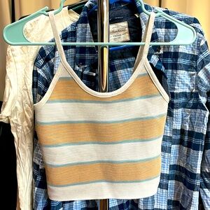 Debut midi spaghetti strap